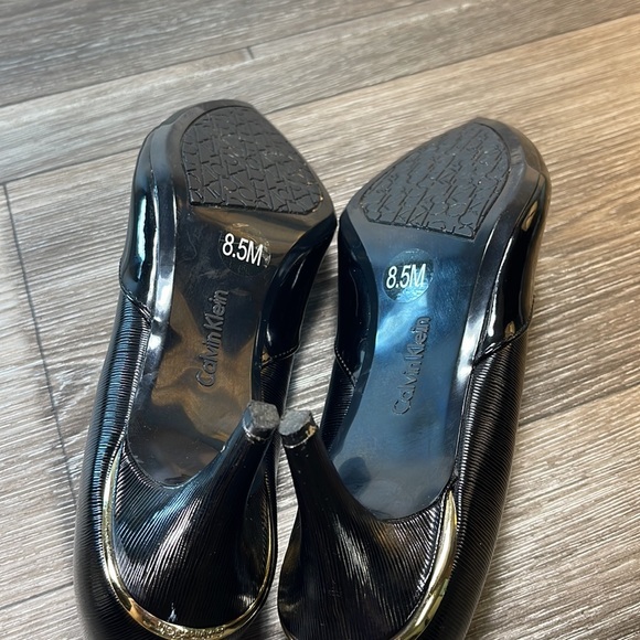 Calvin Klein leather heels woman’s size 8.5 (f10) - Picture 6 of 7